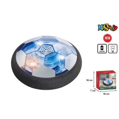 Bola de futebol flutuante com luz