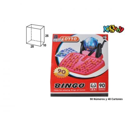 Jogo Bingo 48 Cartões. Caixa 25 × 10 × 25 Cm
