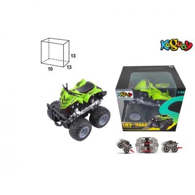 Motocicleta Quad Fricção 360O Sortido. Ca