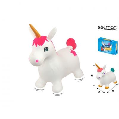 Trotador Infantil unicórnio.55 × 26 × 45 Cm