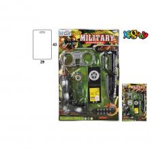 Conjunto militar com 6 peças — modelo sortido