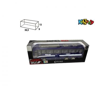 Autocarro da Polícia. Cv 36,5 × 9 × 13 Cm
