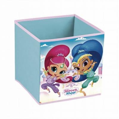 Caixa de Arrumação Shimmer e Shine — 31 × 31 × 31 cm
