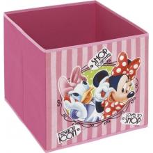 Caixa de Arrumação Minnie — 31 × 31 × 31 cm