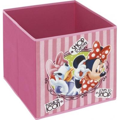 Caixa de Arrumação Minnie — 31 × 31 × 31 cm