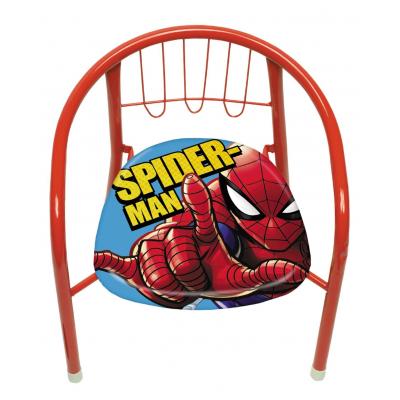 Cadeira Metálica Infantil Spider-Man