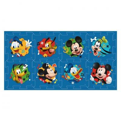 Tapete puzzle em espuma Mickey — 8 peças