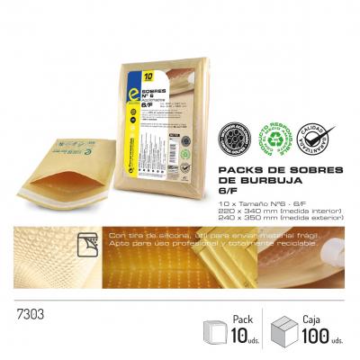 Envelopes almofadado 240 x 340 mm