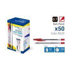 Caneta Escriboline Basic Ballpoin 0.7MM