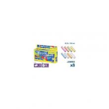 8 giz Jumbo cores sortidas 25MMX10CM
