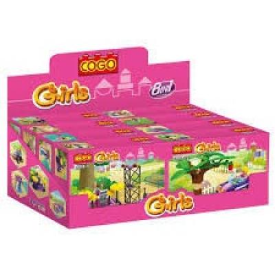 Blocos de Construção Cogo Magibrix Maxi Girls — Sortido