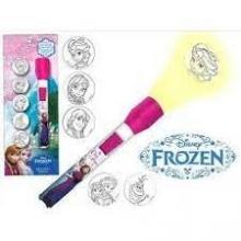 Lanterna Projetora com 5 Imagens Frozen
