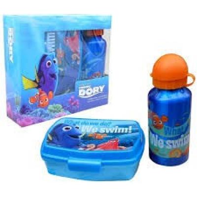 Conjunto de lancheira e garrafa Dory