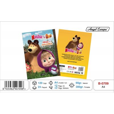 Livro infantil de atividades — modelo B-0709