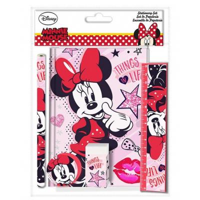 Minnie conjunto de papelaria