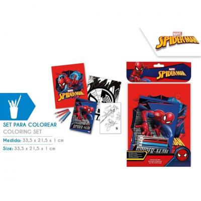 Conjunto para colorir Spider-Man
