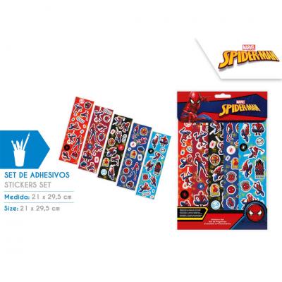 Conjunto de papelaria autocolantes Spider-Man