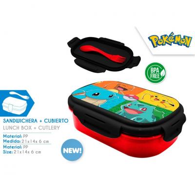 Conjunto de talheres infantis Pokémon