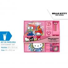 Conjunto de papelaria Hello Kitty