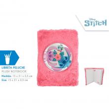 Caderno em peluche Stitch