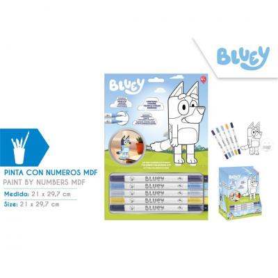 Figura para pintar 2D Bluey