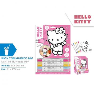 Figura para pintar 2D Hello Kitty