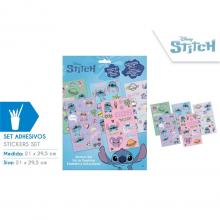 Conjunto autocolantes Stitch