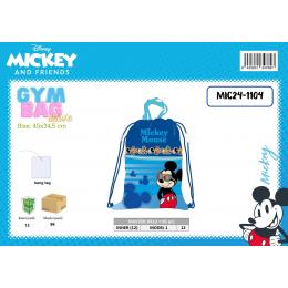 Saco de ginásio Deluxe 45 × 34,5 cm Mickey