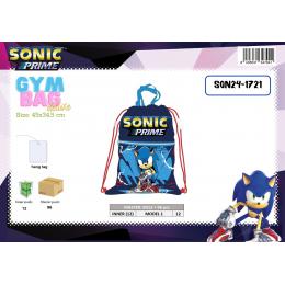 Saco de ginásio Deluxe 45 × 34,5 cm Sonic
