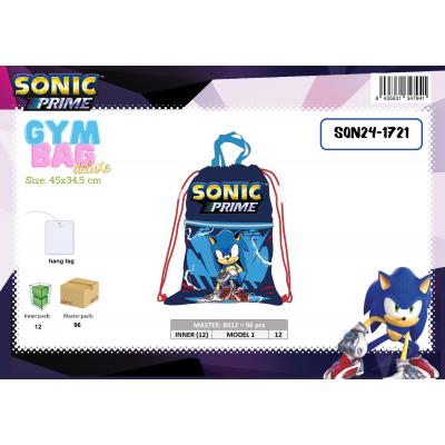 Saco de ginásio Deluxe 45 × 34,5 cm Sonic