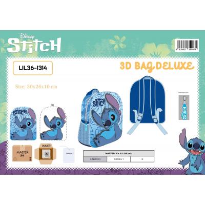Mochila 3D Deluxe Stitch