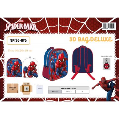 Mochila 3D Deluxe Spider-Man