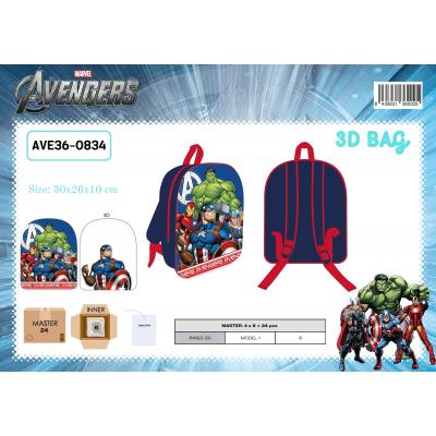 Mochila 3D Vingadores