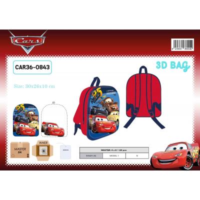 Mochila 3D Cars