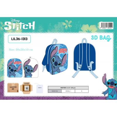 Mochila 3D Stitch