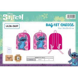 Mochila infantil 30 cm Stitch