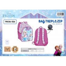 Mochila escolar triplo Frozen