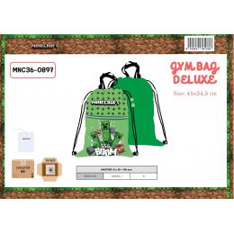 Saco de ginásio Deluxe Minecraft