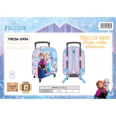 Mochila com trolley Frozen