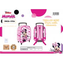 Mochila com trolley Minnie