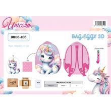 Mochila 3D Unicórnio