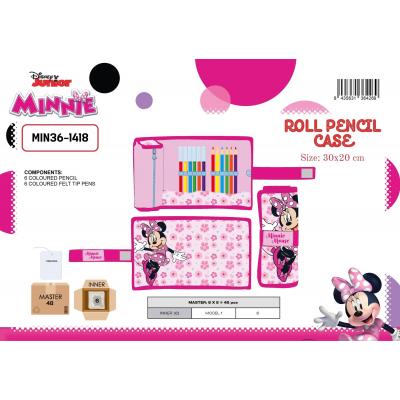 Estojo escolar com acessórios Minnie