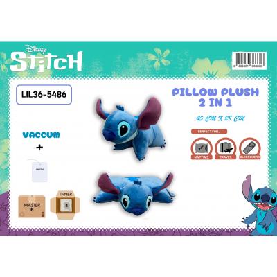 Almofada de Peluche 2 em 1 Stitch