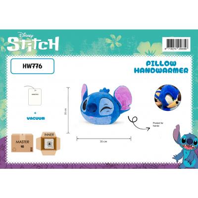 Almofada Aquecedor de Mãos Stitch