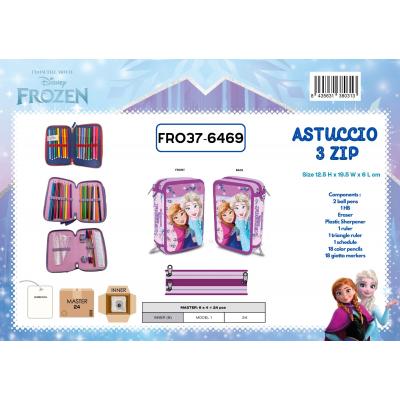 Estojo escolar com acessórios Frozen