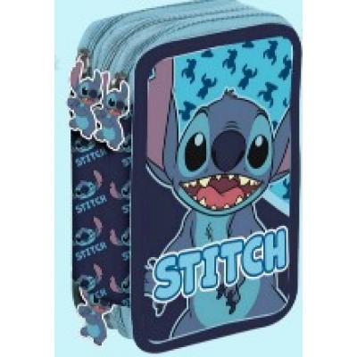 Estojo escolar com acessórios Stitch