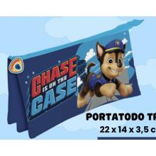 Estojo escolar triplo Patrulha Pata