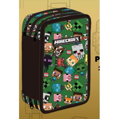 Estojo escolar com acessórios Minecraft