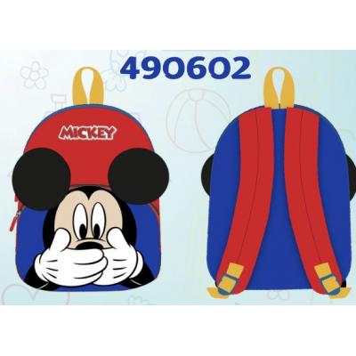 Mochila 3D de peluche Mickey