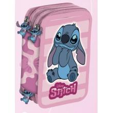 Estojo escolar com acessórios Stitch